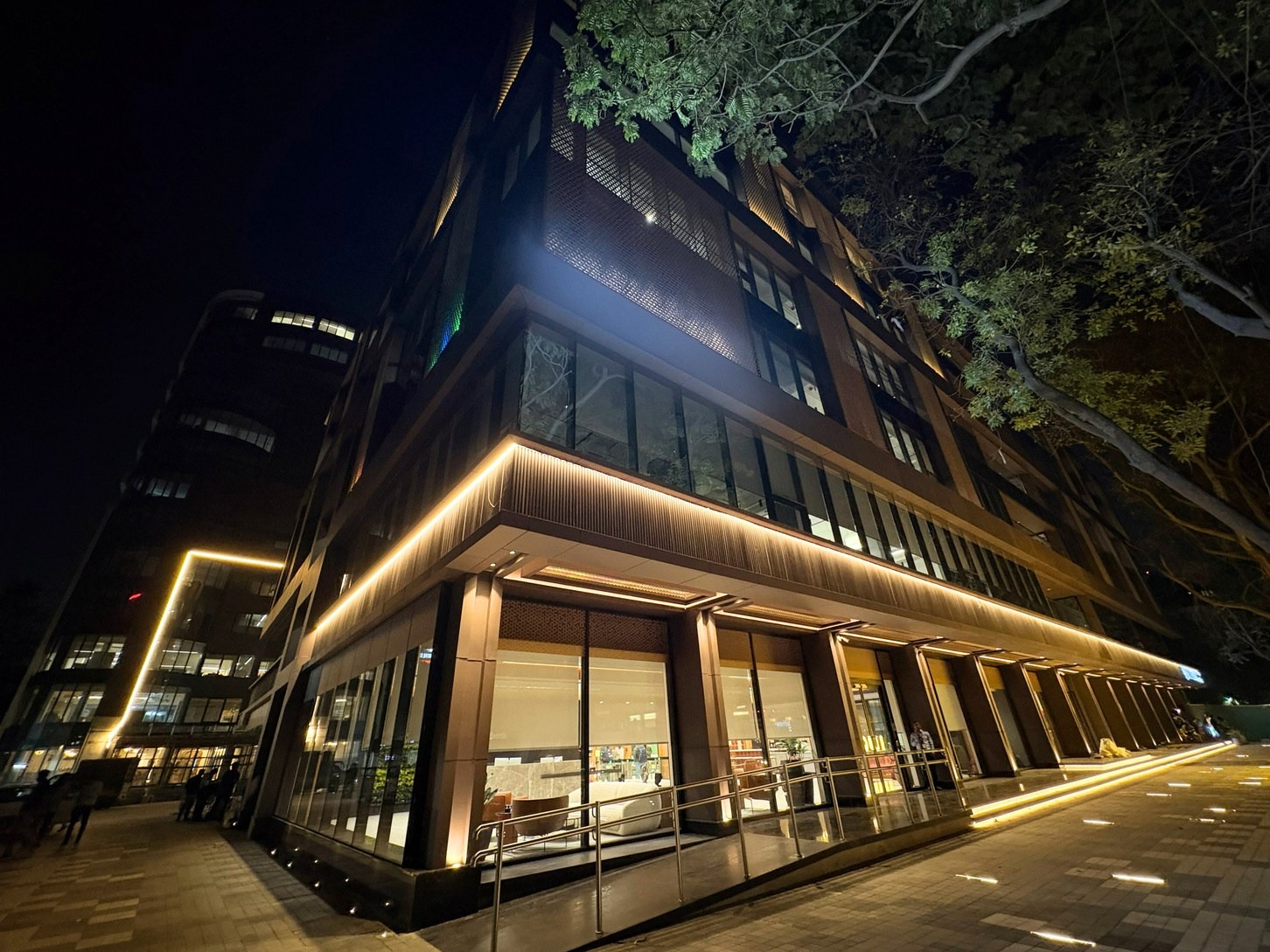 Commercial workplace exterior from the IndiQare portfolio